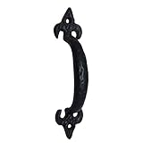 Adonai Hardware Nethaniah Black Antique Iron Door Pull