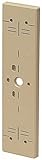未来工業 ポリ台 照明器具取付用プラスチック絶縁台 長方形 外寸130mm×390mm ベージュ POW-1339J