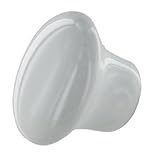 Amerock 231 WHT 1 "ホワイトセラミックノブ