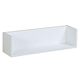 arne 壁掛け棚 ウォールラック 壁面収納 シェルフ 本棚 木製 Mサイズ ubox Ctype M ホワイト