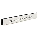 MyMei® 包丁研ぎ器用　高級刃物用砥石 オイルストーン 台付 #3000