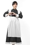 [R-Dream] メンズ メイド服 大きいサイズ メイド コスプレ コスチューム 男性用 衣装 ハロウィン 仮装 (XL)