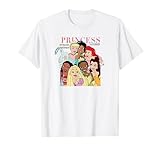 ディズニープリンセスグループマガジンショット 勇気と優しさ Tシャツ