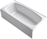 KOHLER K-516-0 Dynametric 5.5-Foot Bath, White [並行輸入品]