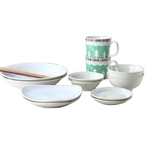 Amazon.co.jp: cerapockke 一人暮らし用食器14点セット その1 食器