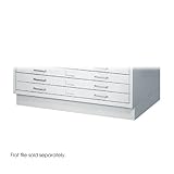 Safco 4970LG Facil Closed Base for 4969LG in Light Gray