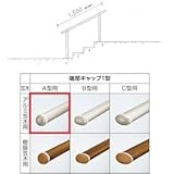 【セット販売でお買い得！】　YKK　歩行補助用手すり　パルトナーUDフェンス1型　A型笠木　1スパンセット　 手すり：アルミカラー　ブラウン