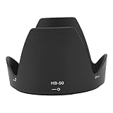 Vbestlife Nikon AF‑S 28‑300 / 3.5‑5.6G ED VRレンズ用HB‑50リバーシブルカメラレンズフードサンシェードプロテクター、ブラック