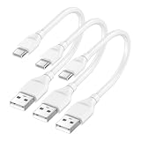 タイプc 充電ケーブル 0.3M 【3本セット】 QC3.0急速充電 タイプc ケーブル iPhone 16充電ケーブル type c ケーブル USB2.0高速データ転送 高耐久性 iPhone16シリーズ/Galaxy S23 ultra/iPad Pro/iPad air 第5世代 /Sony Xperiaその他USB-C機器対応 ホワイト