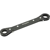 Dynamic Tools D081014 Straight Double Box End Ratcheting Wrench, 3/4 by 7/8 by Dynamic Tools
