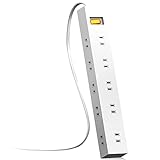 エレコム 電源タップ 10個口 差し込み口2面 5m マグネット ほこりシャッター付 スイングプラグ 雷ガード 一括スイッチ コンパクト ホ