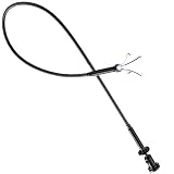ピックアップツール Housolution マグネットピックアップ 72cm LEDライト先端に内蔵 鉄製 ピックアップ工具 マグネット4本爪 磁性爪 曲がれる ボタン電池式 マジックハンド フレキシブル 隙間 拾うツール 狭い所 トイレ トラック 車 Black