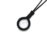 モッロ ロック 4.5倍 30mm ルーペ ブラック 425 パラコード ペンダント