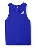 [アシックス] 陸上ウエア ランニングシャツ XT1038 キッズ ブルー 日本 140 (日本サイズ140 相当)