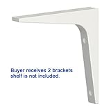 IKEAシェルフブラケット、2パック、ホワイト