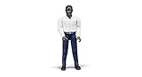Bruder Man Dark Skin Dark Blue Jeans Toy Figure [並行輸入品]