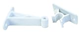 JR Products 10204 3 inch PW Plastic C-Clip Style Door Holder [並行輸入品]