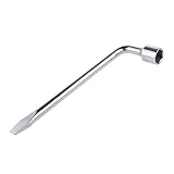 【ノーブランド品】自動車トラック対応　23mm　ホイールラグナットレンチ　タイヤ　Ｌ形レンチ　ソケットレン