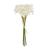 MAGIQ 東京堂 正月 上質な 造花 小春水仙 (3本入り) #ホワイト FM003389-001