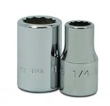 Williams M-1211 1/4 Drive Shallow Socket, 12 Point, 11/32-Inch by Williams