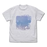 【公式】コスパ 夏目友人帳 うきうきニャンコ先生 Tシャツ ASH XLサイズ