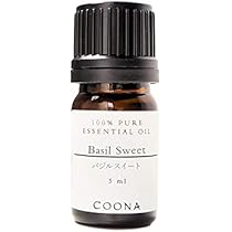 Amazon.co.jp: バジル スイート 5 ml (COONA エッセンシャルオイル
