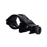 FOCUHUNTER リングオフ 側45度レール マウント 懐中電灯フラッシュライト取付用戦術ブラケット 20mmピカティニー/ウィーバーレールレール対応オフセット (25.4mm Diameter)