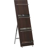 ウッドマガジンラック　３段　スリム　ＦＪｆｊ82307ｆｊｓｍ　ブラウン