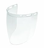 Gateway Safety 676 Venom Cylindrical Molded Contemporary Replacement Headgear Visor, Clear Anti-Fog 