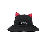 WeddingPachベビー 日よけ帽子 サンハット キッズ ハット かわいい つば広 ひも付き uvカット帽子 折り畳み可 紫外線対策 春夏 男の子 女の子 キャップ アウトドア用 (ブラック, 3