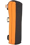 ALTA 56218.50 AltaGUARD Gel Extended Knee Protector Pad with Shin Protector, Black/Orange Cordura Ny