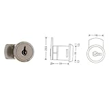 カムロック（ディスク）　ST-401　カワカミ　シャッターボックス錠