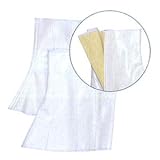 【耐切創製品】 アラミド脚絆（白）　PVC-80　サイズ：L 【NB】