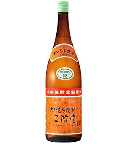 Amazon.co.jp: 〔麦焼酎〕 大分むぎ焼酎 25度 二階堂 900ml