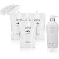 esprina Yi-BIO シャンプー＆トリートメント セット　各800ml Amazon | ＜ つめかえ用 大容量800ml ＞ エスプリーナ 美BIO ミ
