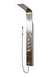 American Imaginations 584 Cupc Approved Stainless Steel Shower Column with 4 Brass Body Jets, Pressu