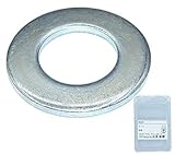 M&B 丸座金 ユニクロメッキ 【国内メーカー品】 M6用【40枚入】