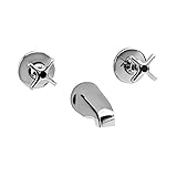 Speakman SC-1191 Commander Two Handle Shower with Cross Handles [並行輸入品]