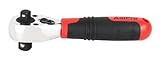 AMPRO T29875D Dual Drive 3/8-Inch and 1/2-Inch Stubby Ratchet Jumbo by AmPro