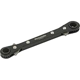 Dynamic Tools D081112 Straight Double Box End Ratcheting Wrench, 11mm by 12mm by Dynamic Tools