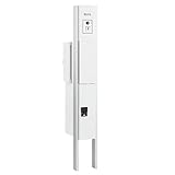 クオール 門柱＋宅配ボックス＋ポスト(左) 3点セット (ドアホン穴開き) KS-GP10A-M3L-TW ナスタ