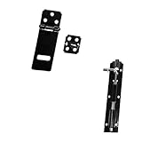 GRALARA2枚セット　お買い得　ヘビー　デューティ　アイアン　ドア　セキュリティ　ドアラッチ　と　ラッチロック