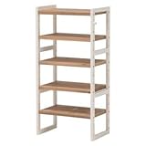 シューズラック 木製 可動棚/フック2個付き アイボリー 【代引不可】 生活用品 インテリア 雑貨 インテリア 家具 収納家具 シューズラック シューズボックス [並行輸入品]