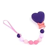 Chewbeads Pacifier Clip - Heart by Chewbeads [並行輸入品]