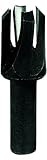 Fisch Tapered Plug Cutter (3/4") - Plug Cutter Drill Bit with Four Flute Design Ensures a Tight Plug