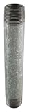 LDR 351 212X8 Galvanized Pipe Nipple, 2 1/2-Inch x 8-Inch by LDR Industries