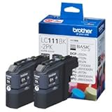 ブラザー LC111シリーズ 純正インクカートリッジ LC111 (BK/2本セット) ブラック (T)