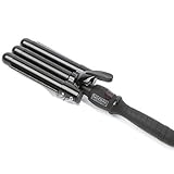 SL003(ブラック) 25mm トリプルマジックウェ-ブアイロン