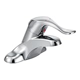 Moen 8422 F05シングルハンドルセンターセット洗面所蛇口、m-duraコレクションから .5 クローム 8422F05 1