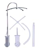Hleeduo Baby Musical Mobile with Arm for Baby Crib,6 Children Tunes Available (Tune: Electronic One 
